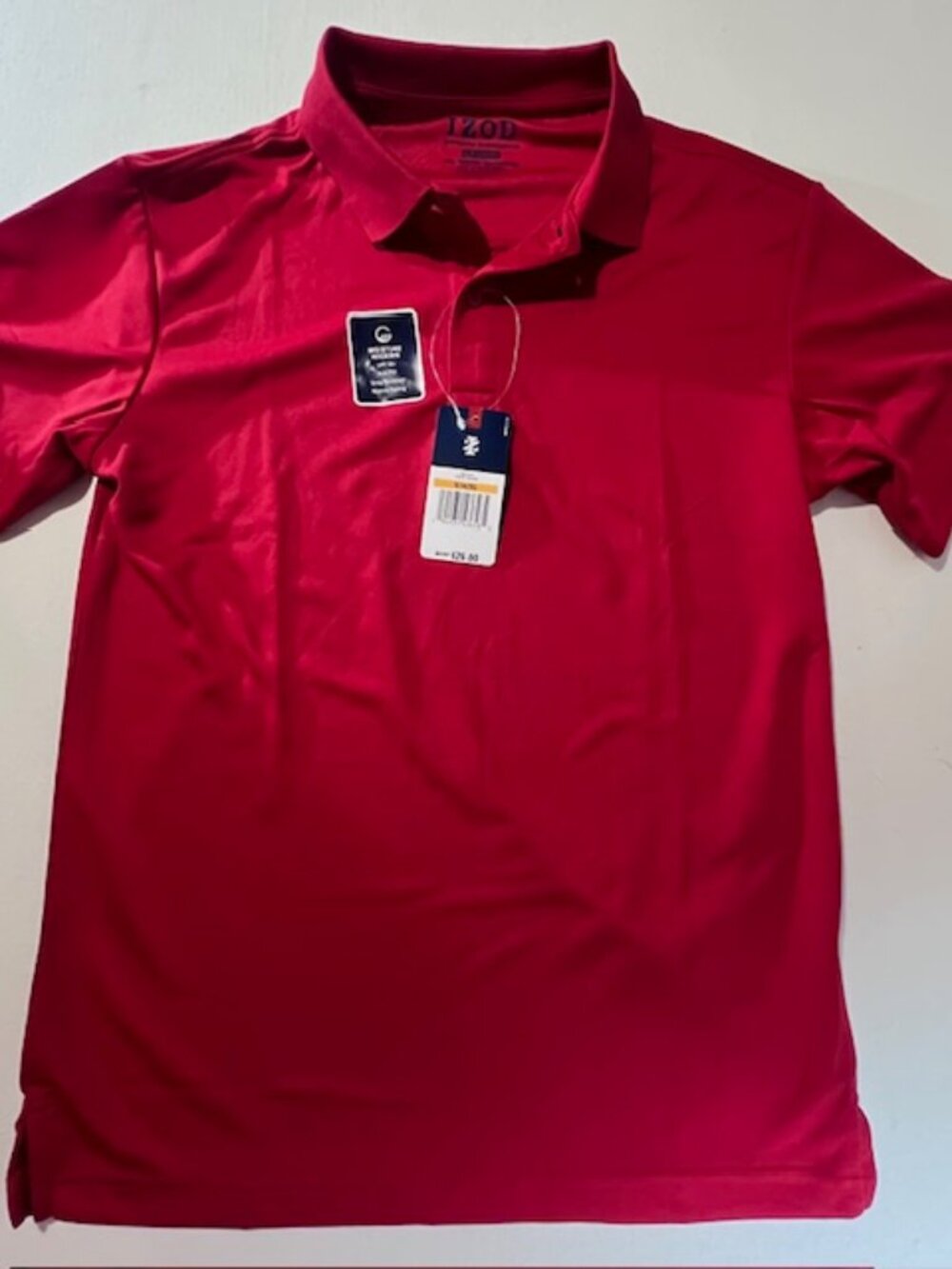 IZOD Polo performance short-sleeve moisture-wicking golf sports Size Small 34-35